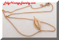Vintage Sarah COVENTRY Serene Golden faux Pearl Necklace