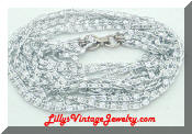 sarah coventry silvery cascade necklace