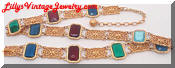 chunky rhinestones belt
