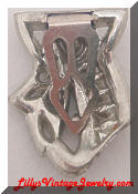 Deco rhinestones Dress Clip