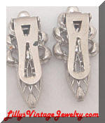 Deco Rhinestones Dress Clips pair