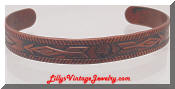 Bell NA Copper Cuff Bracelet