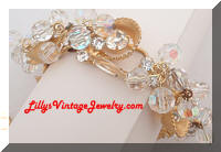 DeLizza and Elster JULIANA AB Crystals Rhinestones ChaCha Bracelet