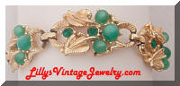 STAR green moonglow Rhinestones bracelet