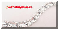 Vintage STAR Silver Flowing Bracelet