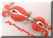 Plastuc Coral Pearls Bracelet