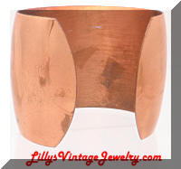 Vintage Large Copper Cuff Bracelet