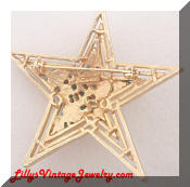 Capri Turquoise Star Brooch