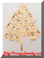 Christopher RADKO Partridge in a Pear Tree Christmas Brooch