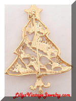 Enamel Christmas Tree Brooch