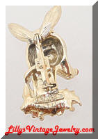 Vintage GERRY's Rudolph The Reindeer Brooch