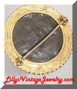 cameo lion brooch