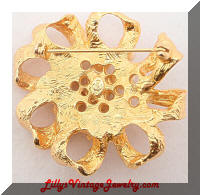 PREMIER DESIGNS Golden Bow Pearls Brooch