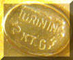 Vintage TURIN Inc. 12KT GF mark