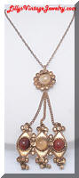 Vintage Fabulous Middle Eastern Style Pendant Necklace