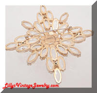 Juliana DeLIZZA and ELSTER AB Rhinestones Star Brooch