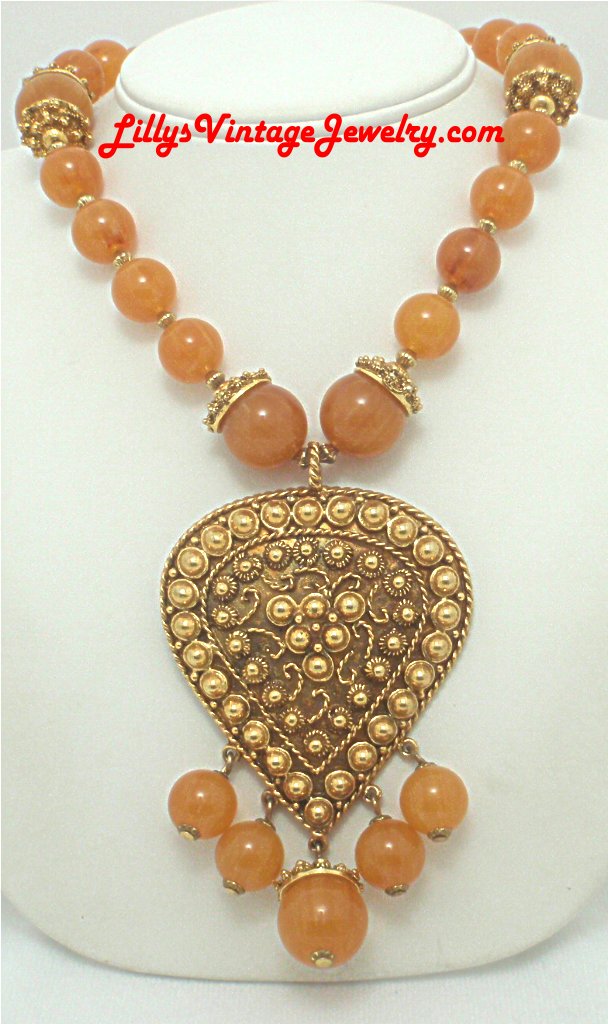 Lilly's Vintage Kenneth J Lane Necklaces from lillysvintagejewelry.com